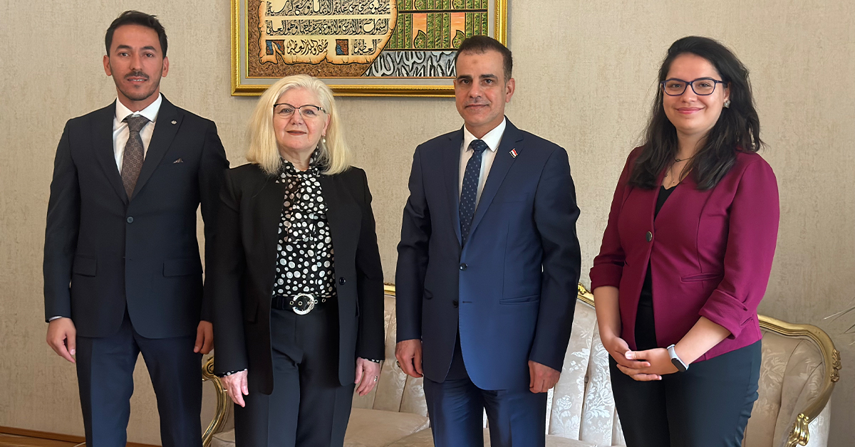 Uluslararası İlişkiler Koordinatörlüğümüz büyükelçilikleri ziyaret etti